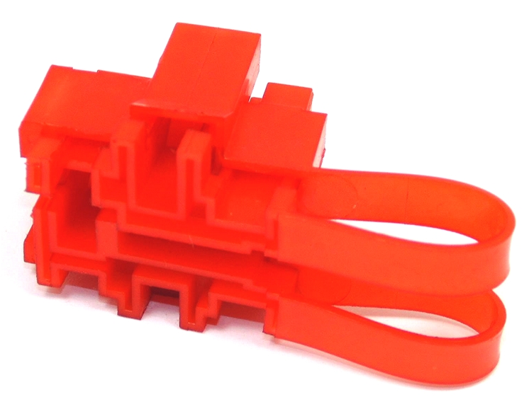 5 Way TE Connectivity Relay Base Red - automotiveconnectors.com