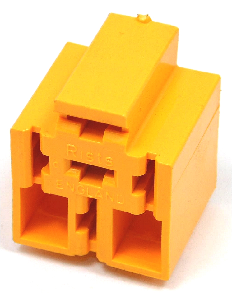 5 Way Lucas Rists Yellow Relay Base Holder