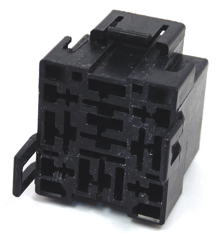 9 Way Lucas Rists Black Relay Base Holder