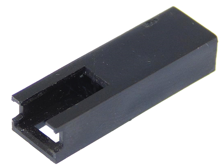 2 Way TE Connectivity AMPMODU MOD II Black Male - automotiveconnectors.com