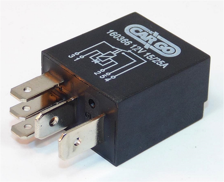 Bosch Micro Changeover Relay 12V 15/25A with diode