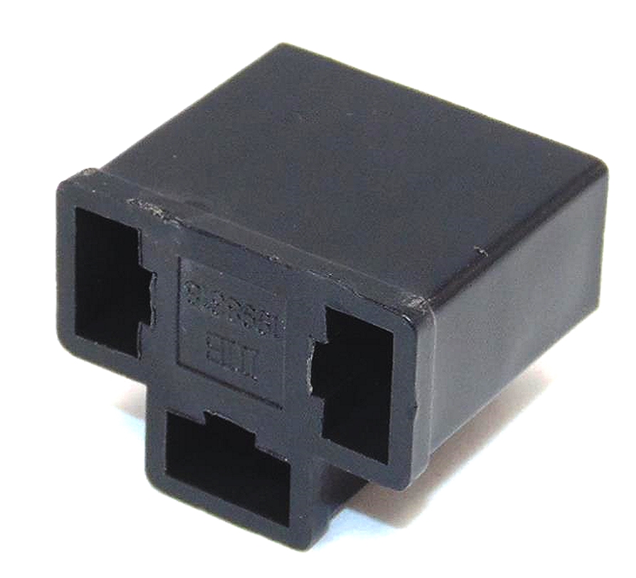 3 Way H4 HID Headlight Connector Female Black inc Terminals ...