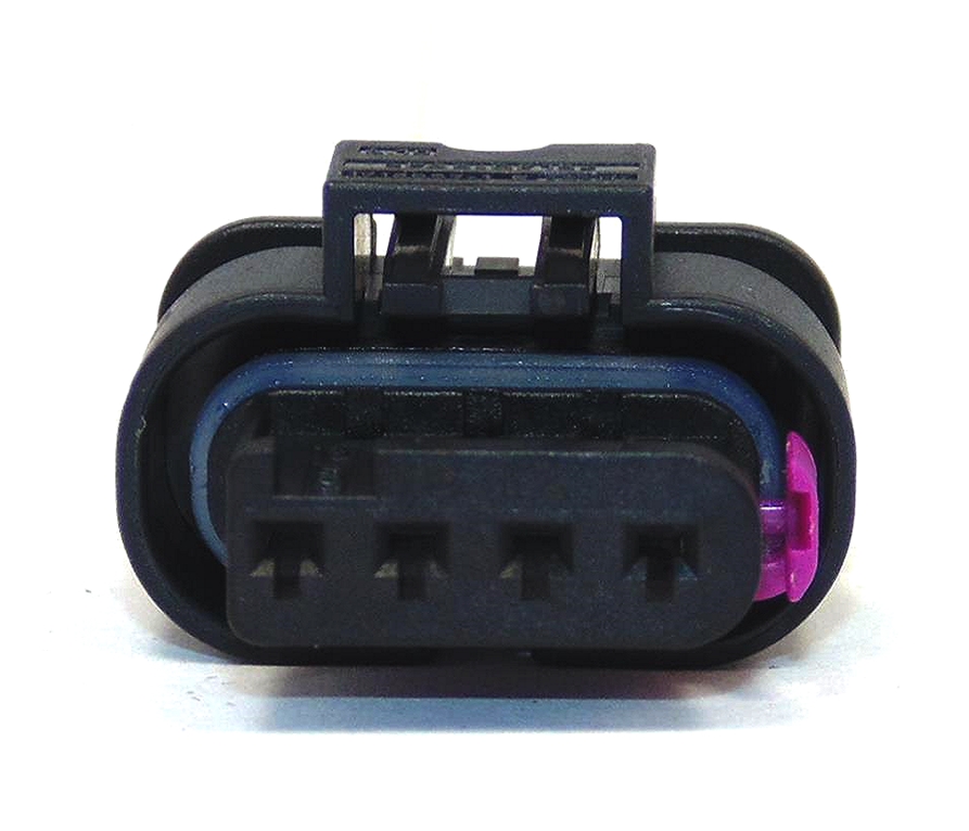 TE Connectivity 4 Way MCON 1.2 Female Hsg Black 1.2mm ...