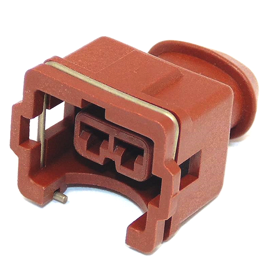 2 Way TE Connectivity Junior Timer Female 2.8mm Brown