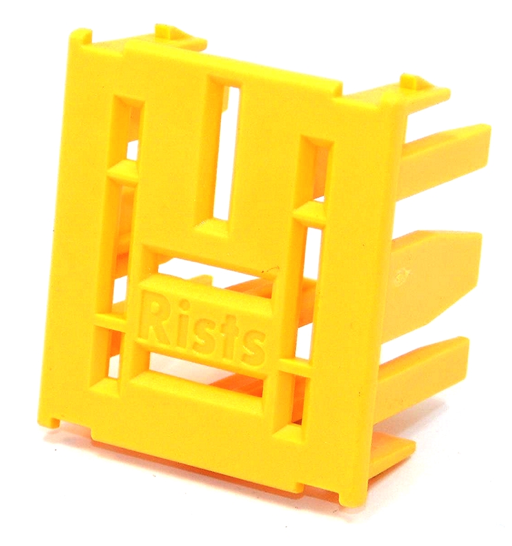 9 Way Lucas Rists Secondary Locking Clip Relay Yellow