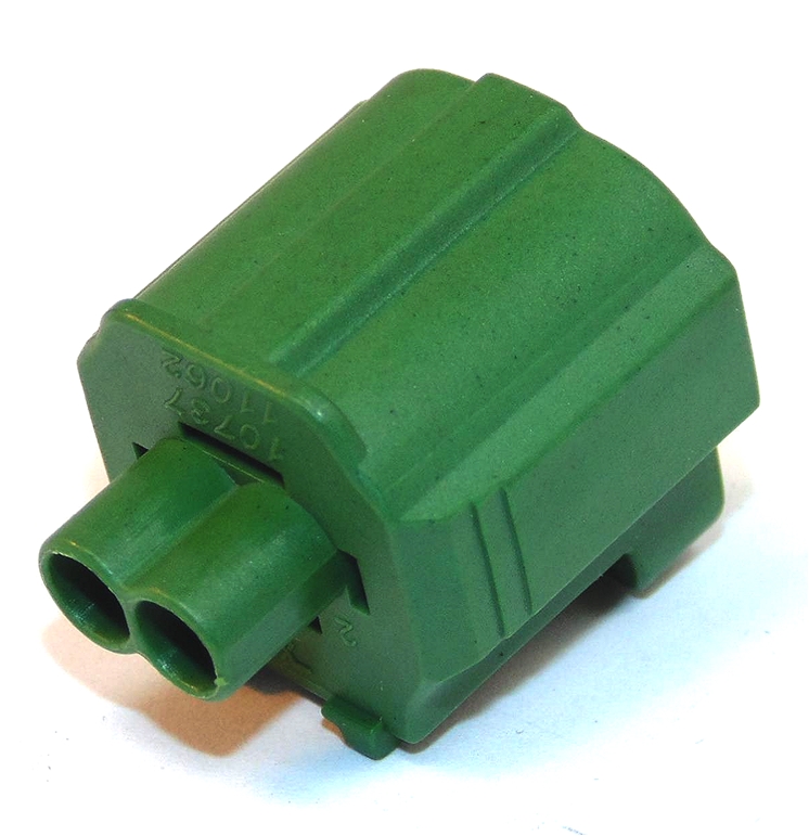 2 Way TE Connectivity SSC Green Female Key D - automotiveconnectors.com