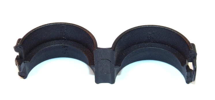 Schlemmer Black Conduit Cable Clip - automotiveconnectors.com