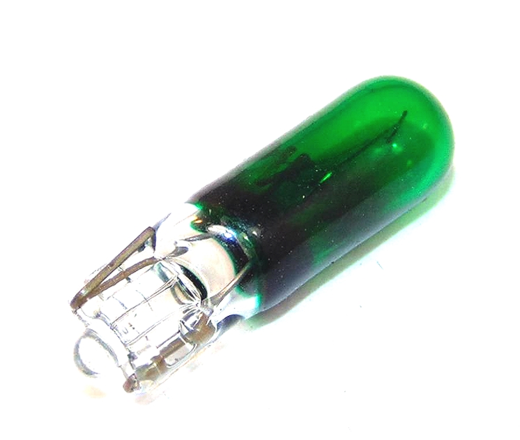 12V 1.2W Green Bulb