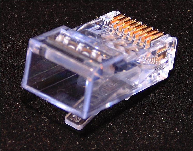 8P8C Sentinel RJ45 Cat5e Male Unshielded - automotiveconnectors.com