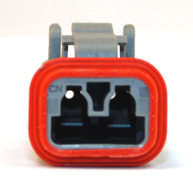 2 Way DEUTSCH DT Female Grey - automotiveconnectors.com