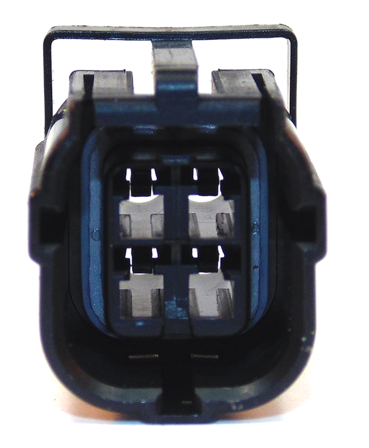 4 Way TE Connectivity Econoseal III 070 Black/Grey Female ...