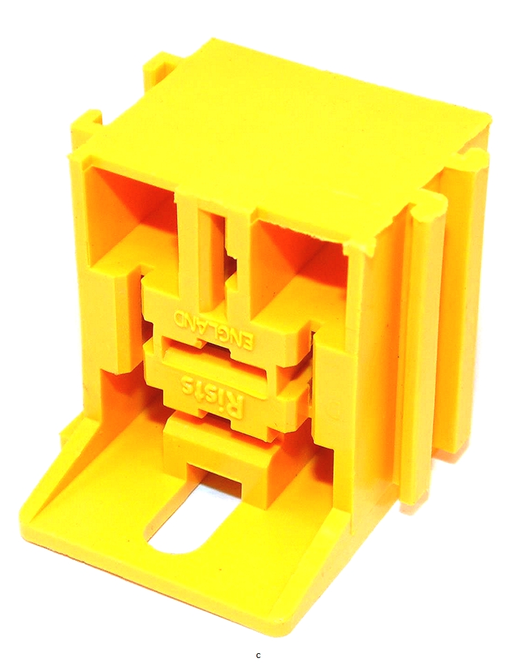 5 Way Lucas Rists Yellow Relay Holder