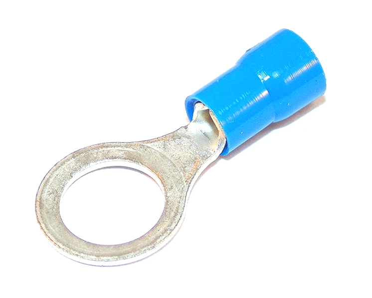 Cembre Insulated Ring Terminal Crimp M8 1.5-2.5mm² Blue