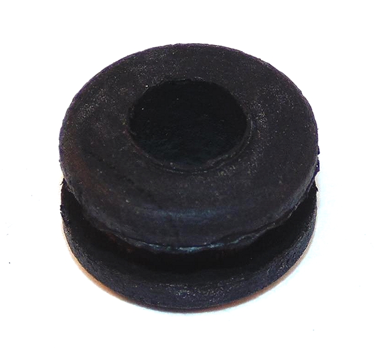 Black PVC Open Grommet 13.5mm