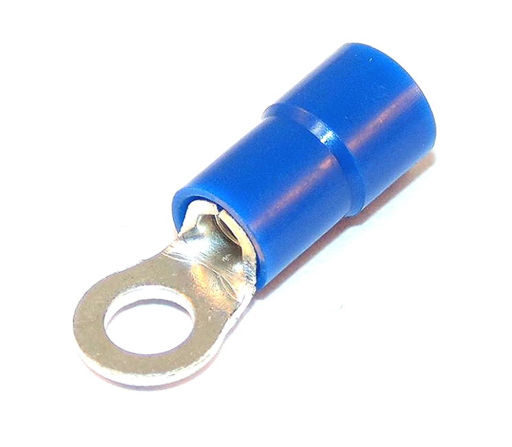 Insulated Ring Terminal Crimp M3.5 1.5-2.5mm² Blue