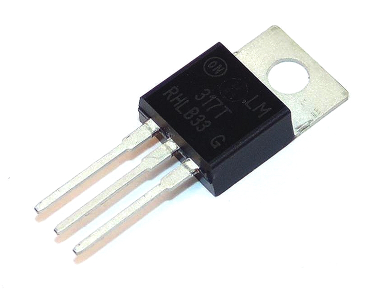Onsemi Linear Voltage Regulator Adjustable Output 1.2 to 37V TO-220