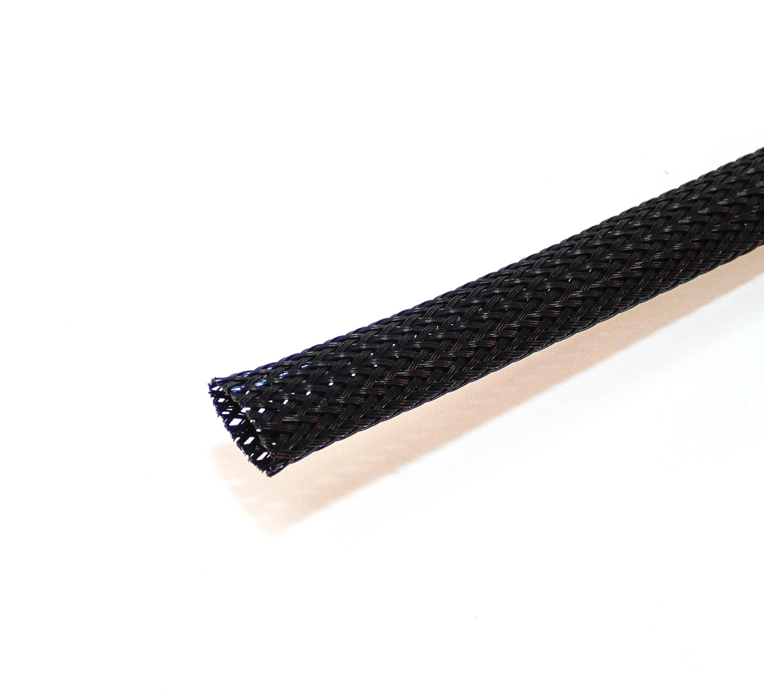 Multicomp Pro Expandable Braided Sleeving 8-12mm Black per metre