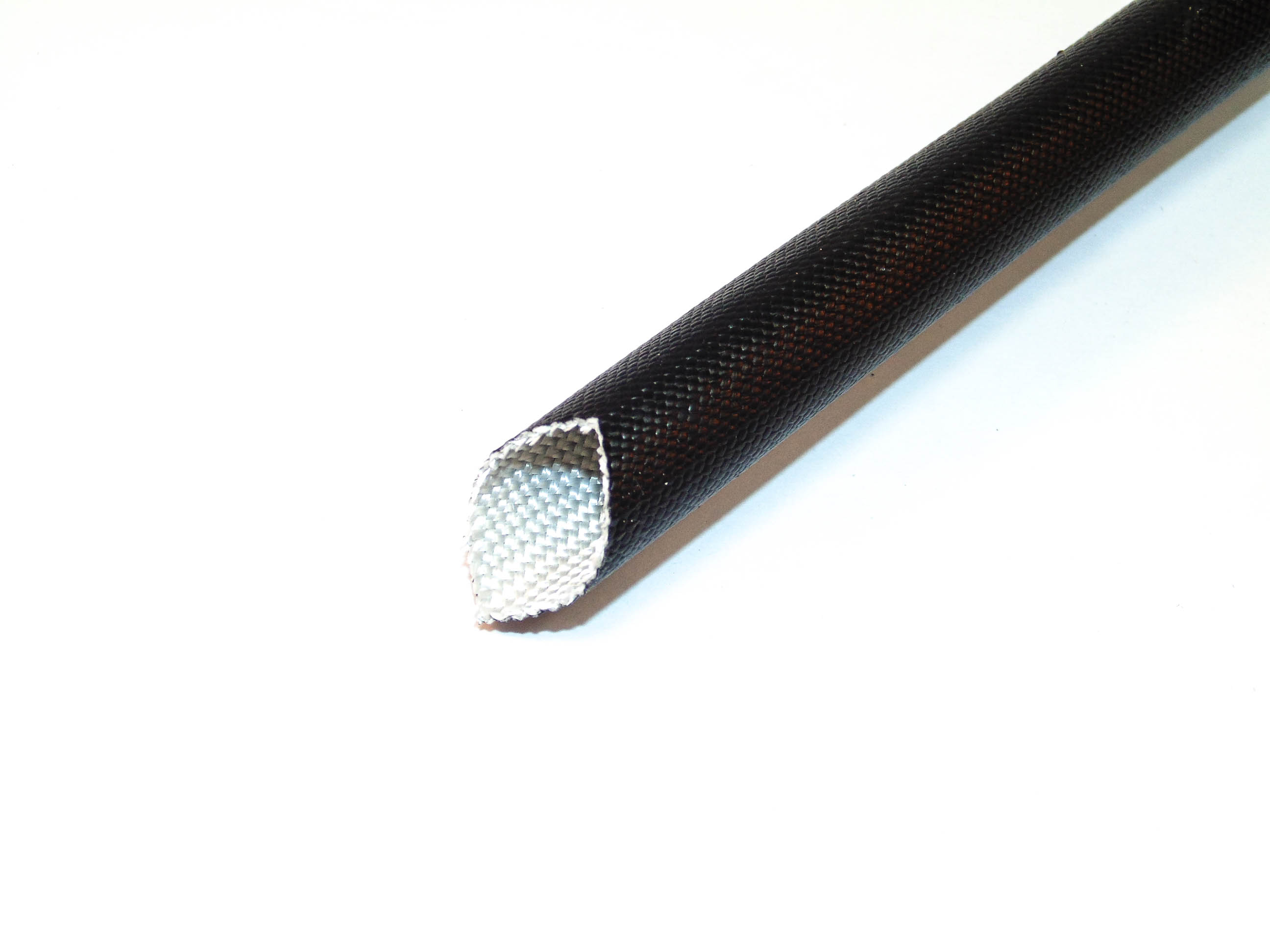 12mm Vidaflex 942 Glass Fiber Sleeving Black Per Meter