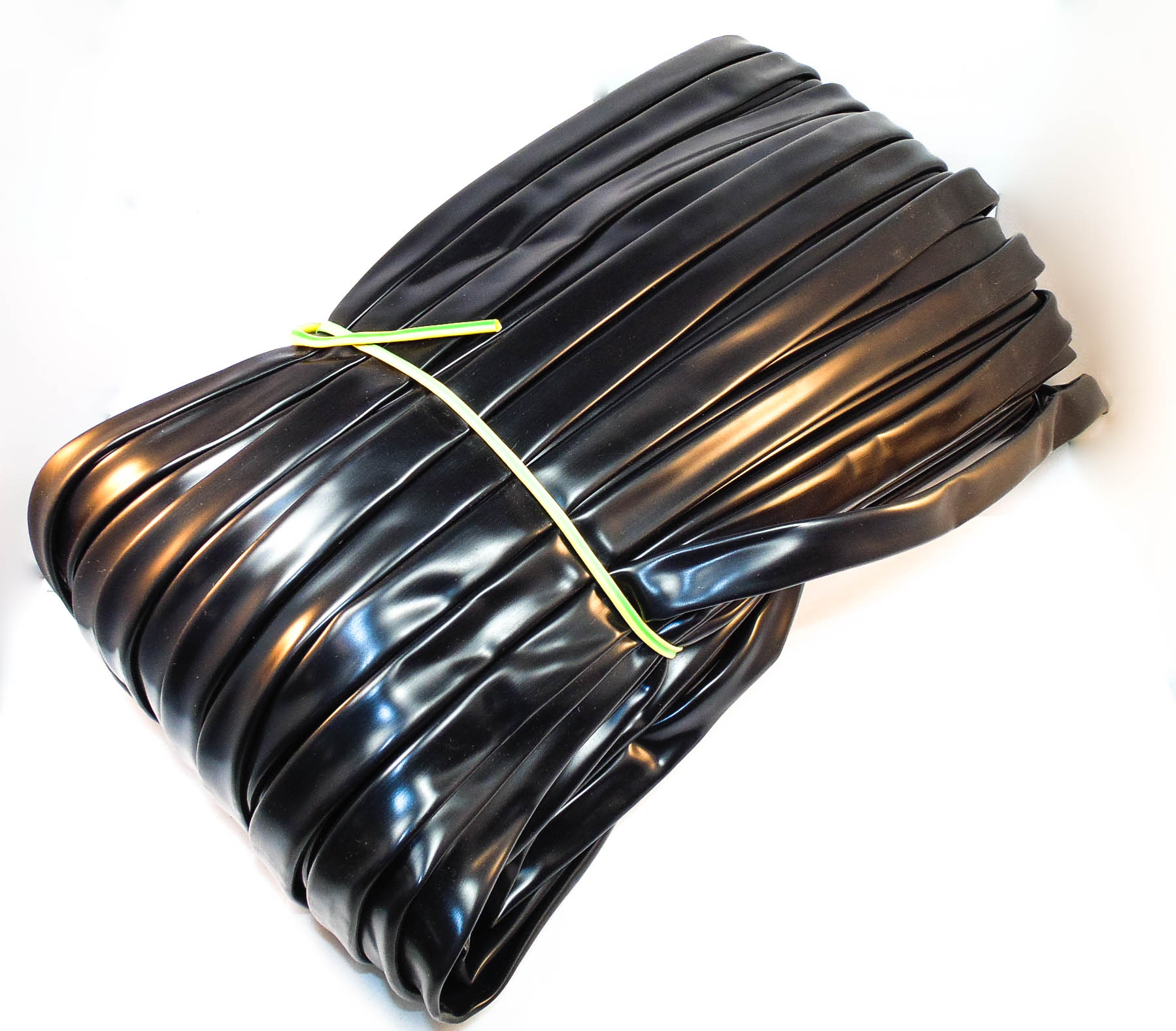12mm Black PVC Sleeving 100m Coil
