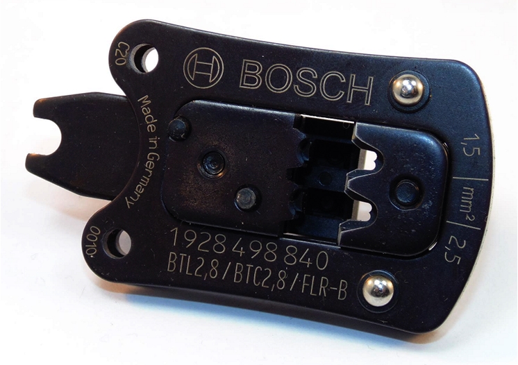 Bosch BTC/BTL 2.8  Crimping Plier Insert 1.5-2.5mm²