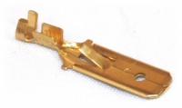 TE AMP Fastin/Faston 6.3mm Male Blade Terminal 17-22awg