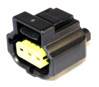 3 Way TE Sealed Sensor Connector Housing Black