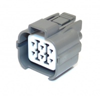 6 Way Sumitomo HW Series Connector Grey Female