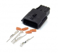 4 Way Yazaki Sealed Connector Kit Male, inc. terminals and seals