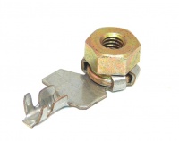 Ring Terminal Captive Nut Crimp M5 0.75-1.5mm Bronze