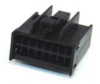 16Way TE Connectivity DLI Double Lock Housing Black