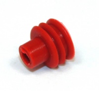 Wire Seal, Delphi, 3.45-4.3mm cable OD, Red