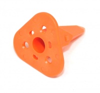 3 Way DEUTSCH DT Wedge Lock Orange