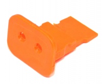 2 Way Deutsch DT Series Orange Wedgelock