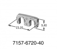 Yazaki 58 Connectors X Type Secondary Locking Clip Natural