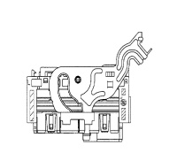 Bosch 141P EMS Contact Housing 36P Code 0 Exit right 0.6-2.8mm