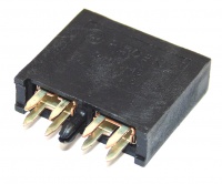 LittelFuse ATO-FLR Series PCB 4 Pin Fuse Holder 80V Black