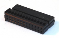 TE Connectivity 26 Way MQS Female 0.63mm Black Contact Carrier