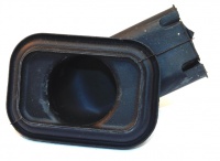 Black Rectangular Grommet 70.9x 49.7 mm