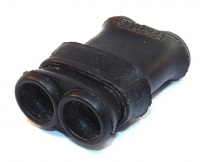 2 Way Bullet Connector Black