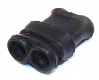 2 Way Bullet Connector Black