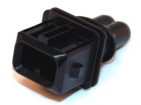 2 Way TE Connectivity Junior Timer Black Female