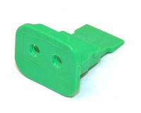 2 Way Deutsch DT Series Green Wedgelock