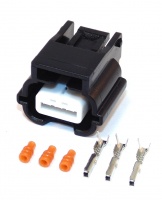 3 Way Yazaki RH Connectors Female 0.64mm(025) Kit Inc Terminals & Seals