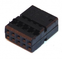 10 Way TE Connectivity MQS Female 0.63mm Black