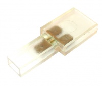 Hella 1-2 Splice Connector Natural 6.3mm Male-Male