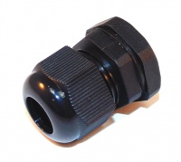 DELIGO Black Cable Gland 20mm IP68